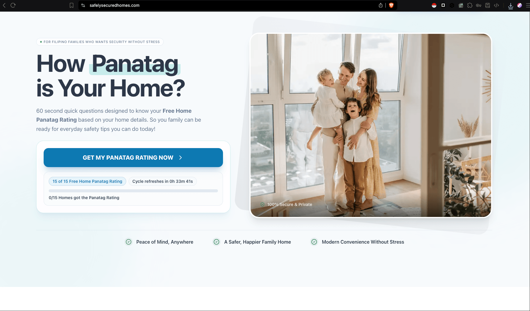 OSCOMP marketing website solution work - Panatag checking